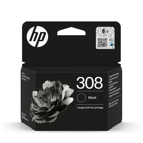 HP 308 Black Original Ink Cartridge EU