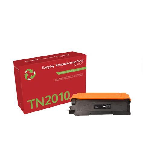 Everyday Remanufactured Toner replaces Brother TN2010, Standard Capacity