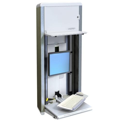 Ergotron StyleView VL Enclosure 55.9 cm (22) Silver Wall