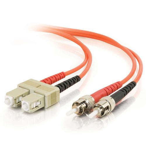 C2G 85483 fibre optic cable 5 m SC ST OFNR Orange