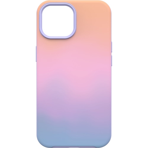 OtterBox Symmetry Series for MagSafe for iPhone 15, Soft Sunset (Purple)