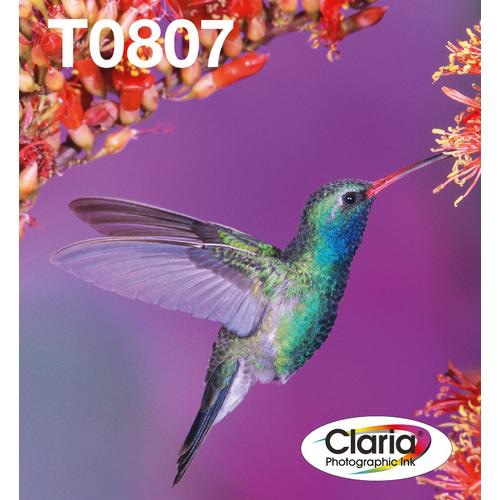 Epson Hummingbird Multipack 6-colours T0807 Claria Photographic Ink EasyMail Pack