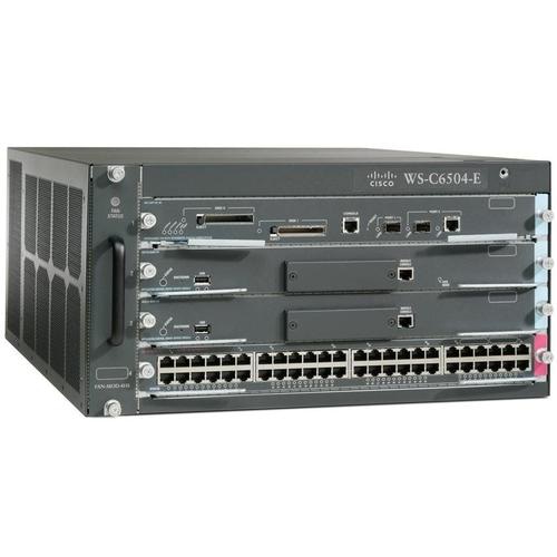 Cisco 6504 Enhanced, Refurbished network equipment chassis 5U