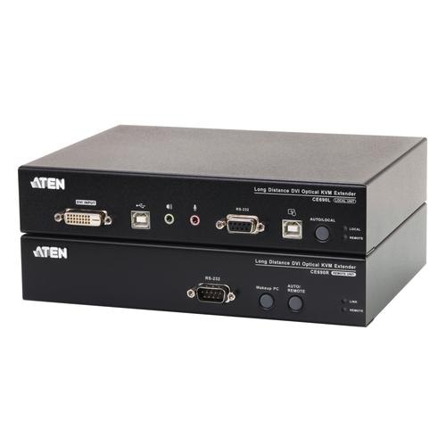 ATEN CE690 KVM switch Rack mounting Black