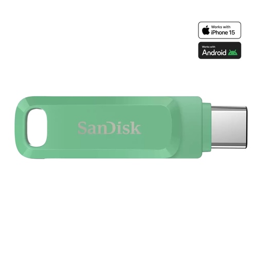 SanDisk Ultra Dual Drive Go USB flash drive 1 TB USB Type-C 3.2 Gen 1 (3.1 Gen 1) Green