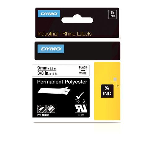 DYMO IND Permanent Polyester