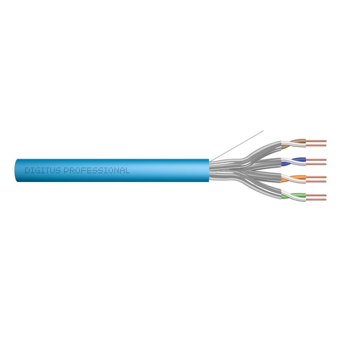 Digitus CAT 6A U/FTP installation cable, 100 m, simplex, Eca