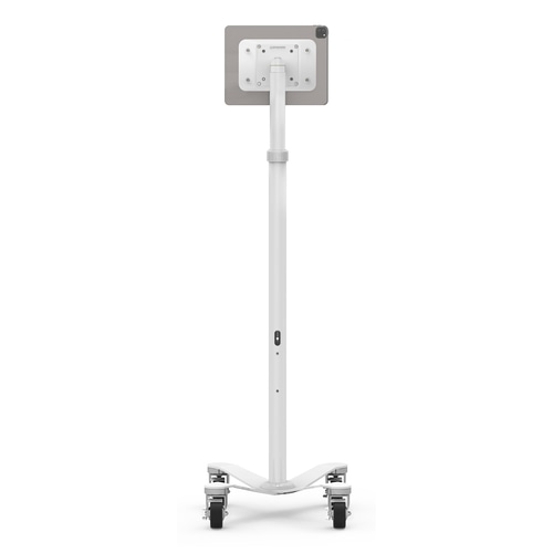 Compulocks Universal Invisible Mount Medical Rolling Cart White