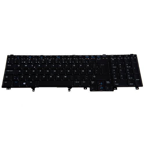 Origin Storage NB KBD M4800/E6540 Swedish/Finnish Non Backlit 105 Keys Dual Point WIN8