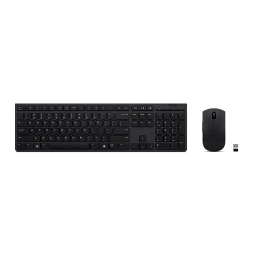 Lenovo 4X31K03961 keyboard Mouse included RF Wireless + Bluetooth Portuguese Grey