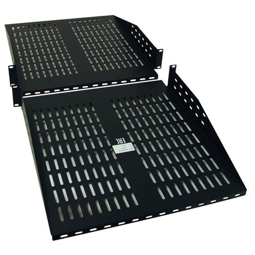 Tripp Lite SRSHELF2PX2 SmartRack 2U Cantilever Double-sided Fixed Shelf (60 lbs / 27.2 kgs capacity each side; 36 in./914 mm Deep)