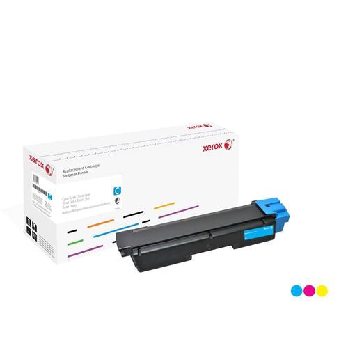 Xerox Yellow toner cartridge. Equivalent to Kyocera TK-590Y. Compatible with Kyocera FS-C2026, FS-C2126, FS-C2526, FS-C2626, FS-C5250