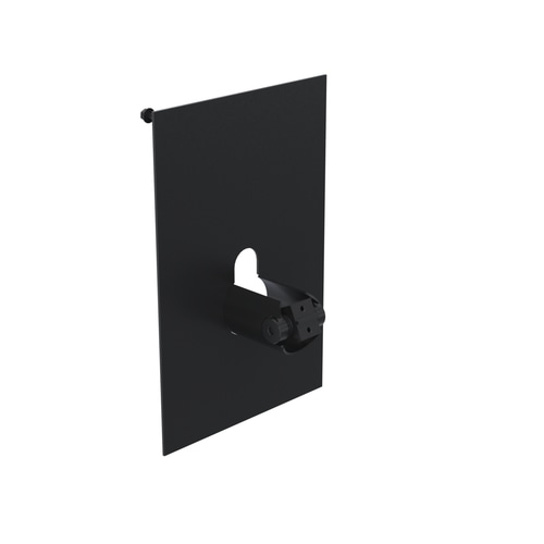 Ergonomic Solutions SpacePole Kiosk & Signage SCO Kiosk set with DuraTilt