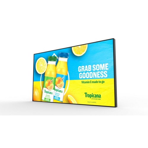 Allsee Technologies UHB75HD8-B2 Signage Display Digital signage flat panel 190.5 cm (75) Wi-Fi 3500 cd/m 4K Ultra HD Black Built-in processor Android 7.1