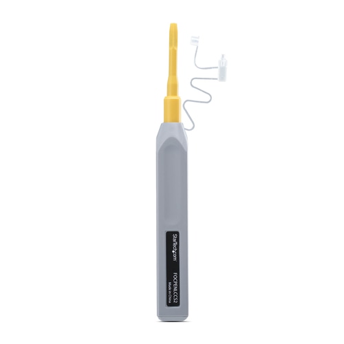 StarTech.com Fiber Optic Cleaning Pen, LC Fiber Cleaner for LC/CS Connectors and Ports, For 800+ Cleanings