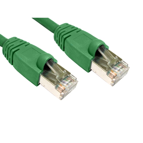 Cables Direct B6ST-700G networking cable Green 0.5 m Cat6 F/UTP (FTP)