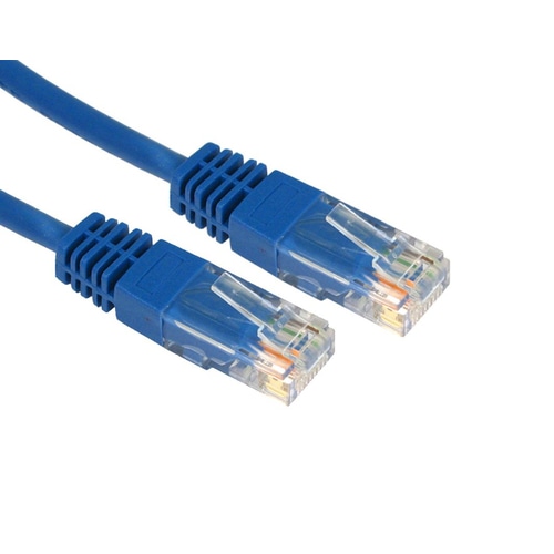 Cables Direct URT-603B networking cable Blue 3 m Cat5e U/UTP (UTP)