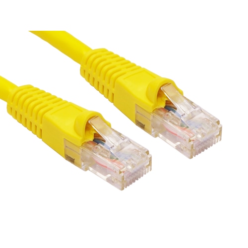Cables Direct B6LZ-601Y networking cable Yellow 1 m Cat6 U/UTP (UTP)