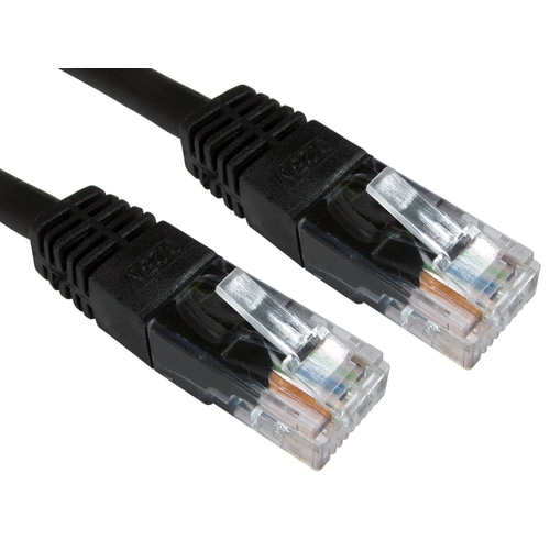 Cables Direct ERT-600K networking cable Black 0.5 m Cat6 U/UTP (UTP)