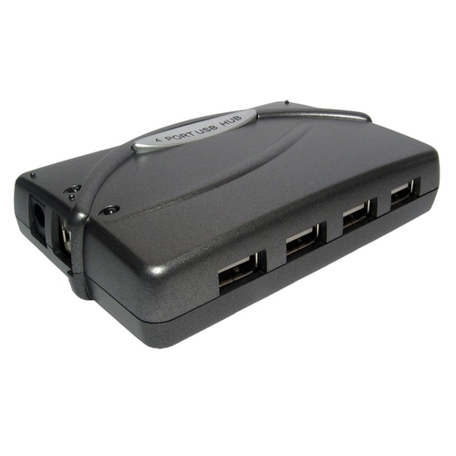 Cables Direct NLUSB2-222 interface hub 480 Mbit/s Black