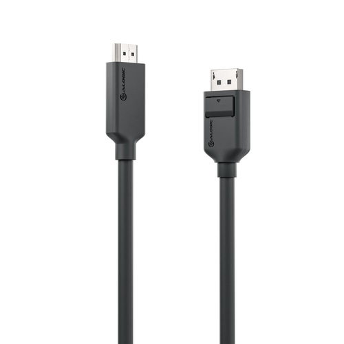 ALOGIC EL2DPHD4K-02 video cable adapter 2 m DisplayPort HDMI Black