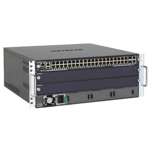 NETGEAR M6100-44G3-POE+ Managed L2/L3/L4 Gigabit Ethernet (10/100/1000) Power over Ethernet (PoE) 4U Black, Grey