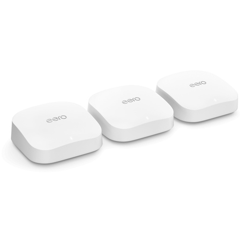 eero Pro 6E wireless router 2.5 Gigabit Ethernet Tri-band (2.4 GHz / 5 GHz / 6 GHz) White