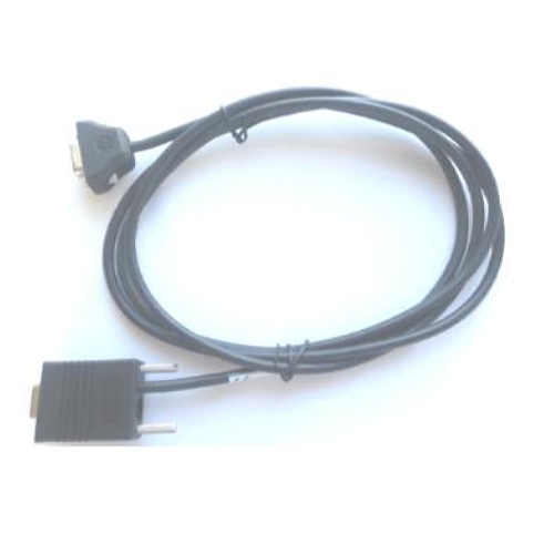 Zebra CBL-58918-02 serial cable Black 0.7 m RS232 DB9