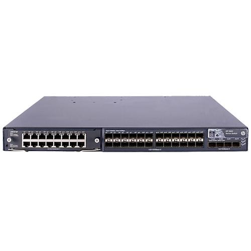 Hewlett Packard Enterprise 5800-24G-SFP Switch w/1 Interface Slot Managed L3 1U Grey