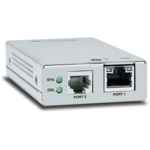 Allied Telesis AT-MMC6005-60 Network transmitter & receiver Silver 10, 100, 1000 Mbit/s