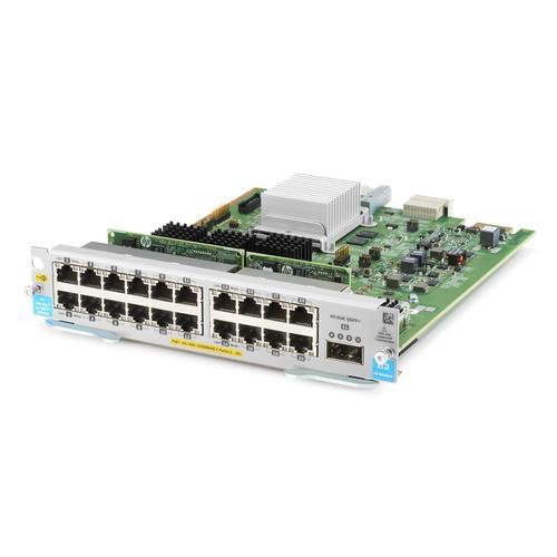 Hewlett Packard Enterprise 20-port 10/100/1000BASE-T PoE+ MACsec / 1-port 40GbE QSFP+ v3 zl2 network switch module Gigabit Ethernet