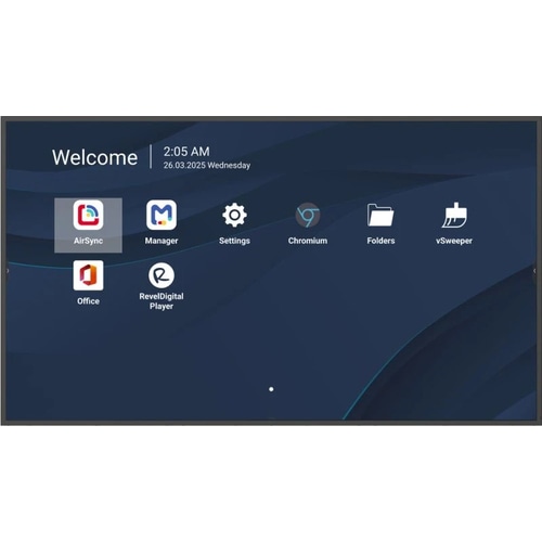 Viewsonic 65 4K Commercial Display with ProAV Integration