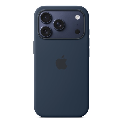 Apple iPhone 17 Pro Silicone Case with MagSafe  Midnight