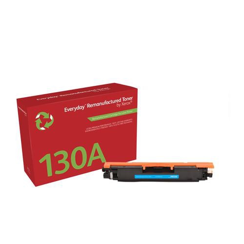 Everyday Remanufactured Toner replaces HP 130A (CF351A), Standard Capacity