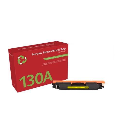 Everyday Remanufactured Toner replaces HP 130A (CF352A), Standard Capacity