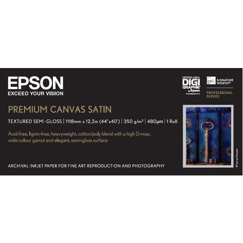 Epson Premium Canvas Satin, 44 x 12,2 m, 350g/m