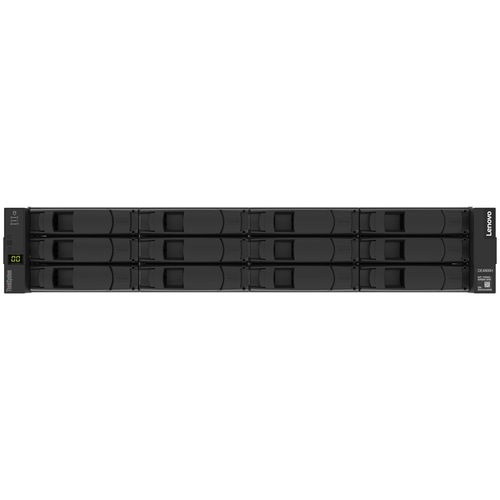 Lenovo ThinkSystem DE4800H 2U12 LFF disk array Rack (2U) Black