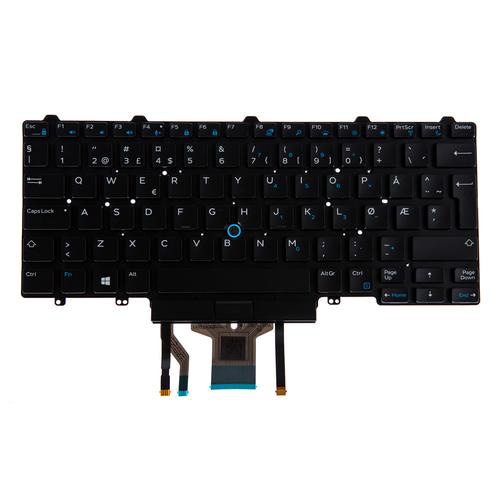 Origin Storage N/B KBD Latitude E7450 Norwegian Layout 83 Keys Backlit Dual Point