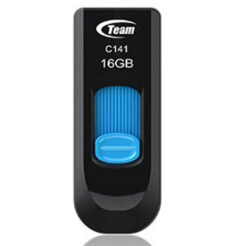 Team Group C141 USB flash drive 16 GB USB Type-A 2.0 Black, Blue