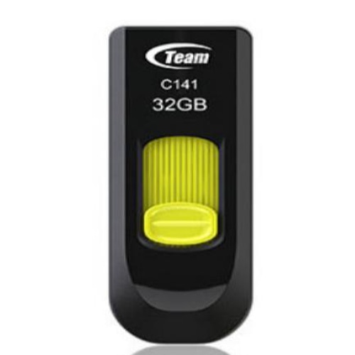 Team Group C141 USB flash drive 32 GB USB Type-A 2.0 Black, Yellow