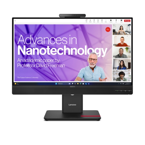 Lenovo ThinkVision T27QD-4v computer monitor 68.6 cm (27) 2560 x 1440 pixels Wide Quad HD LED Black