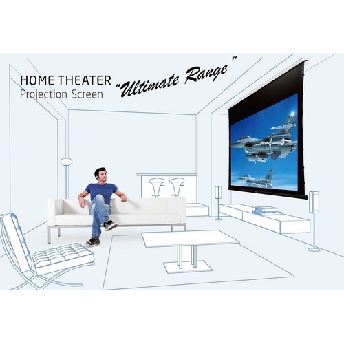 Sapphire AV SETC300WSF-AWoven projection screen 3.45 m (136) 16:9