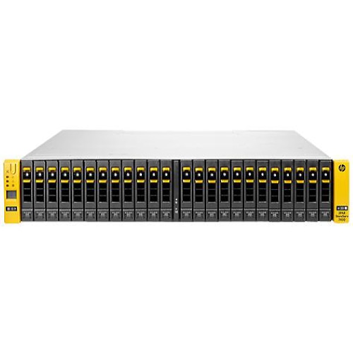 Hewlett Packard Enterprise StoreServ 7450 disk array Rack (2U) Black, Yellow