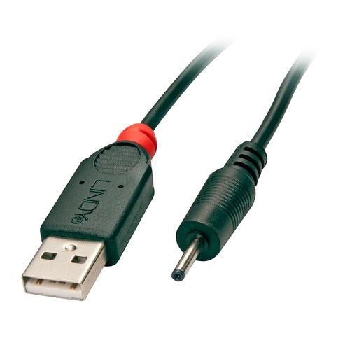 Lindy Adaptor Cable USB A male - DC 2.35/0.7mm male
