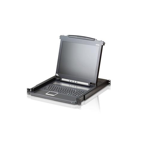 ATEN CL1000N KVM switch Rack mounting Black