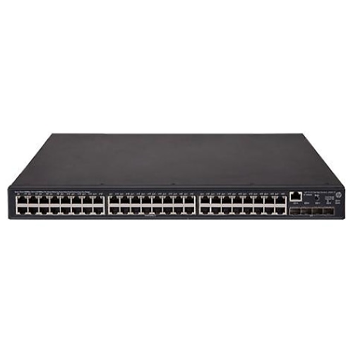 Hewlett Packard Enterprise FlexNetwork 5130 48G PoE+ 4SFP+ (370W) EI Managed L3 Gigabit Ethernet (10/100/1000) Power over Ethernet (PoE) 1U Black