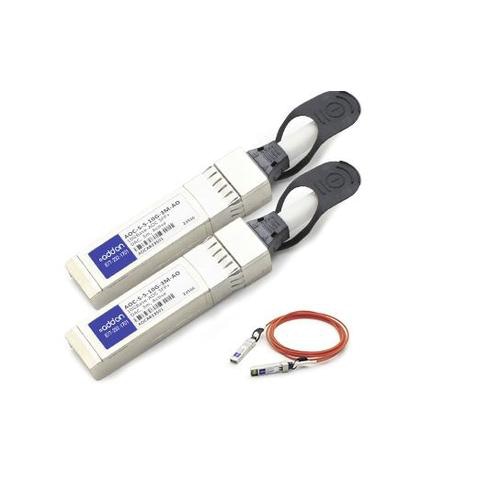 AddOn Networks SFP+/SFP+, 3m fibre optic cable SFP+ Orange