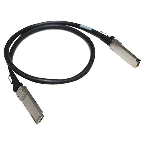 Hewlett Packard Enterprise 40G QSFP+ 1m fibre optic cable QSFP+ Black