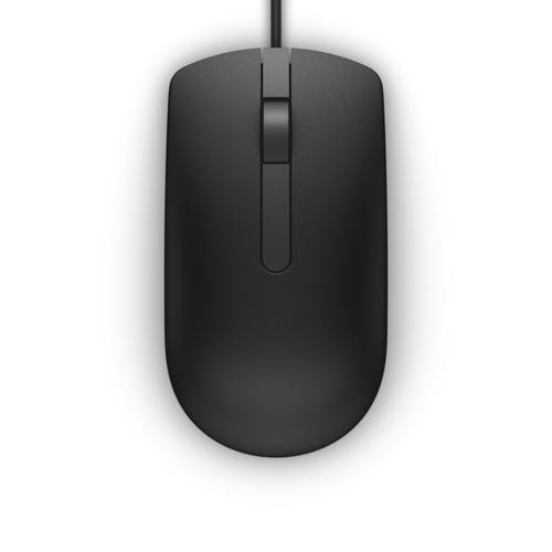 DELL MS116 mouse Ambidextrous USB Type-A Optical 1000 DPI