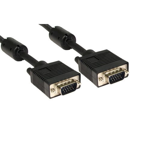 Cables Direct SVGA - SVGA M/M 7 m VGA cable VGA (D-Sub) Black